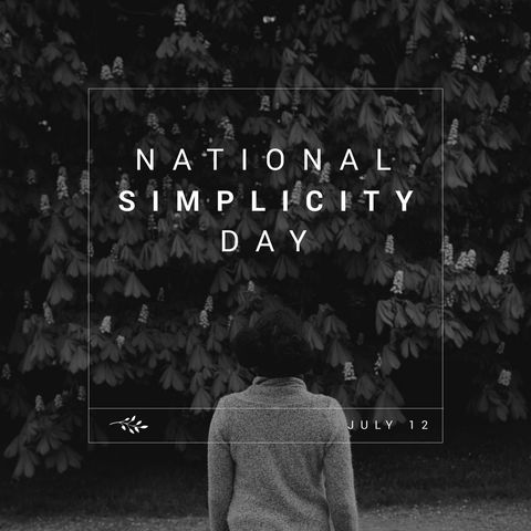 embracing simplicity in nature for national simplicity day - Download Free Stock Templates Pikwizard.com