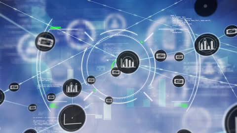 Digital Data Visualization with Dynamic Connections