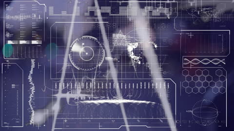 Futuristic Data Interface with Global Networks and Analytics