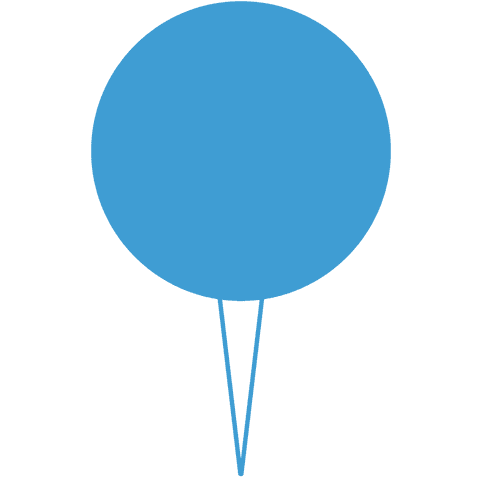 blue push pin vector on transparent background for digital design use - Download Free Stock Videos Pikwizard.com