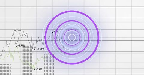 Futuristic Computer Interface with Data Visualization Overlay - Download Free Stock Images Pikwizard.com