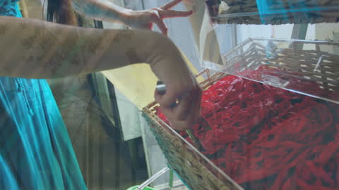 Creative Blend of Handicraft and Digital Technology Animation