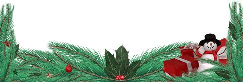 Transparent Fir Frame with Decorative Christmas Elements - Download Free Stock Videos Pikwizard.com