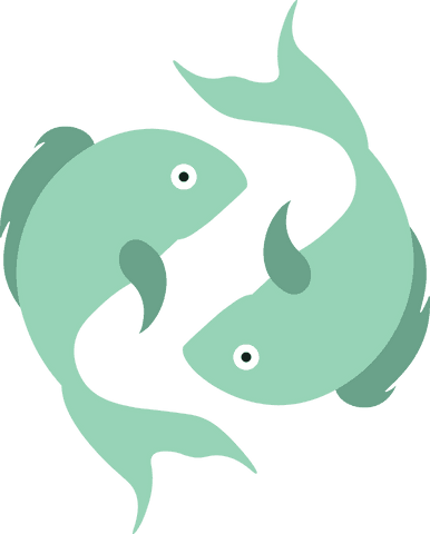 transparent illustration of pisces zodiac sign - Download Free Stock Videos Pikwizard.com