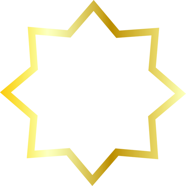 Transparent Golden Geometric Star Outline for Design and Decoration - Download Free Stock Videos Pikwizard.com