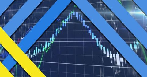 Abstract Digital Data Visualization with Geometric Overlays