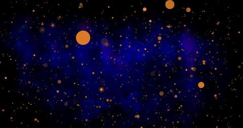 Golden Dots on Navy Background: Celebratory Festivity Concept - Download Free Stock Images Pikwizard.com