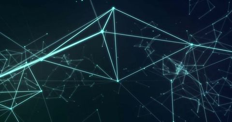 Digital network connections interface abstract background