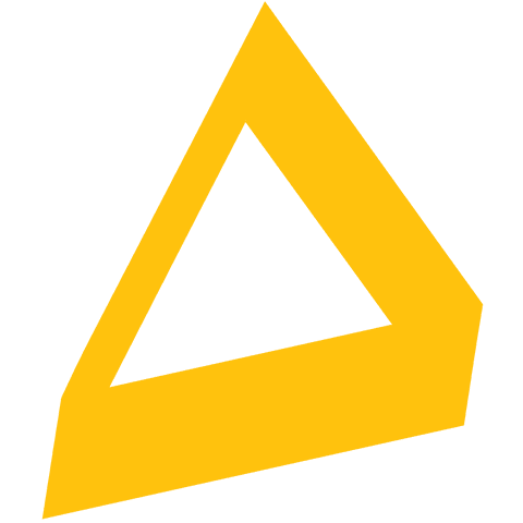 Yellow Abstract Triangle on Transparent Background Vector - Download Free Stock Videos Pikwizard.com