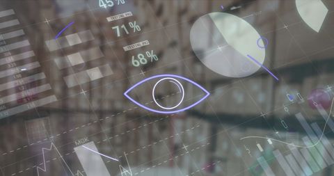 Digital Interface and Data Analytics in Futuristic Context - Download Free Stock Images Pikwizard.com