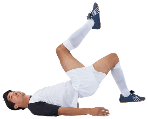 Caucasian Male Soccer Player Kicking Transparent Background - Download Free Stock Videos Pikwizard.com