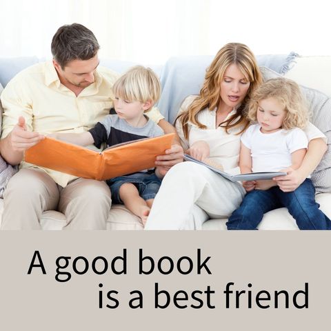 Family Bonding Through Storytime at Home - Download Free Stock Templates Pikwizard.com