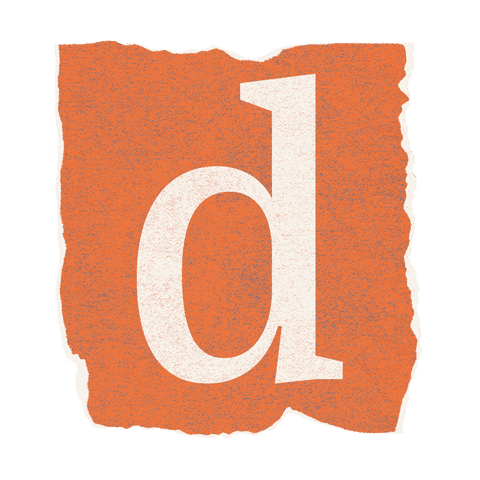 white lowercase 'd' on orange torn paper transparent - Download Free Stock Videos Pikwizard.com