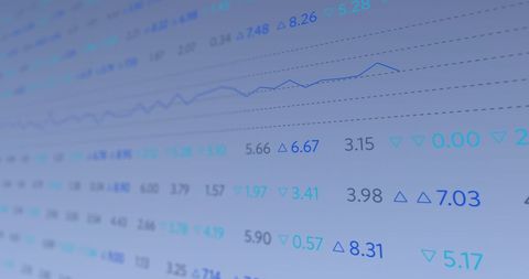 Rising Financial Graph with Blue Tones Indicating Growth - Download Free Stock Images Pikwizard.com
