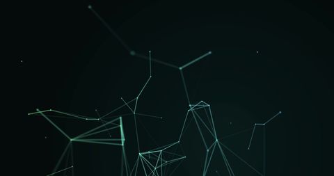 futuristic plexus network connections on green background - Download Free Stock Images Pikwizard.com
