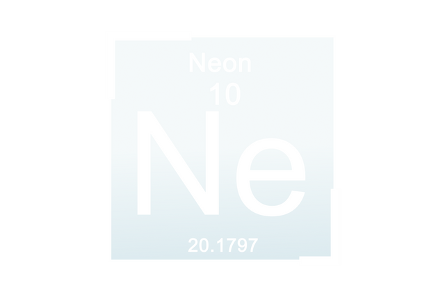 Isolated Neon Periodic Table Entry with Transparent Background - Download Free Stock Videos Pikwizard.com