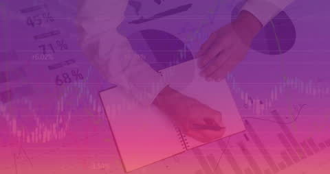 Financial Data Analysis with Global Network Concept Overlay