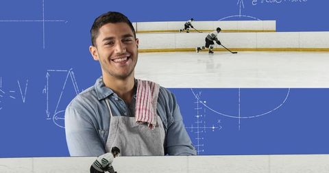 Creative fusion of hockey, mathematics, and culinary arts