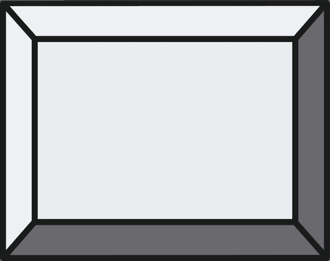 three-dimensional geometric empty box with gray panels transparent background - Download Free Stock Videos Pikwizard.com