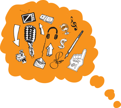 Orange Speech Bubble with Symbols on Transparent Background - Download Free Stock Videos Pikwizard.com