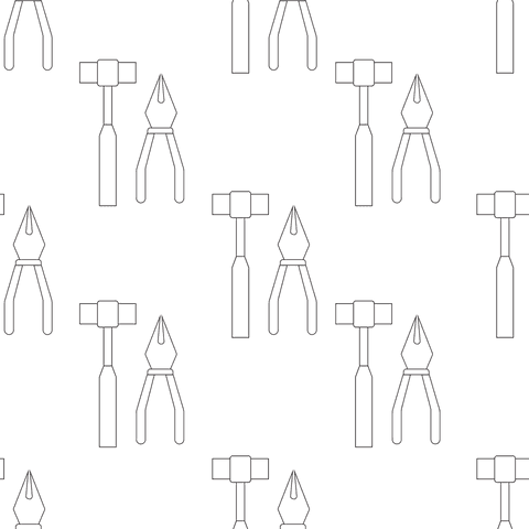 hammer and pliers tools pattern on transparent background - Download Free Stock Videos Pikwizard.com