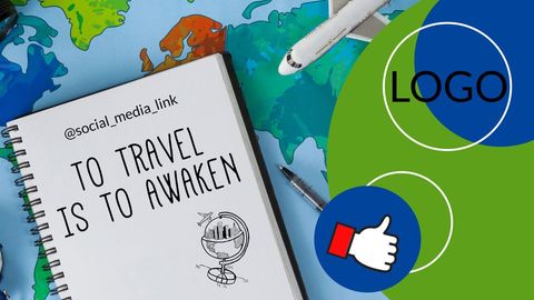 travel inspiration with notebook and world map - Download Free Stock Templates Pikwizard.com