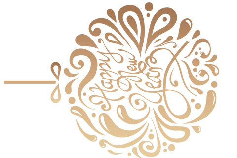 Elegant Abstract Happy New Year Decoration on Transparent Background - Download Free Stock Videos Pikwizard.com