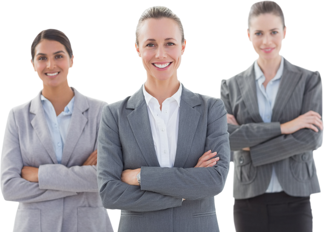 Confident Female Business Team in Transparent Background - Download Free Stock Videos Pikwizard.com