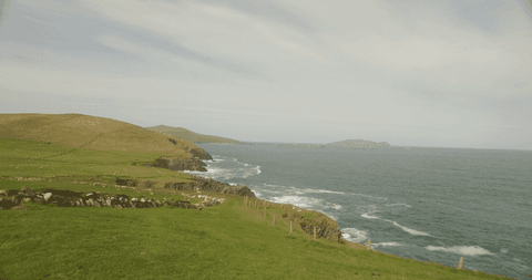 picturesque coastal cliffs with transparent ocean view - Download Free Stock Videos Pikwizard.com