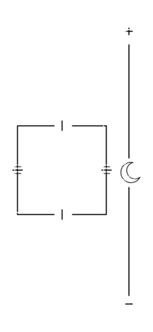 transparent vector of rectangular loop with polarized capacitor symbol - Download Free Stock Videos Pikwizard.com