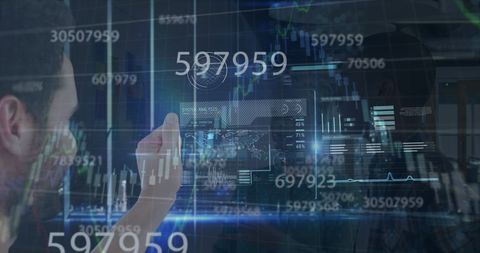 Financial Data Analysis in Modern Office - Download Free Stock Images Pikwizard.com