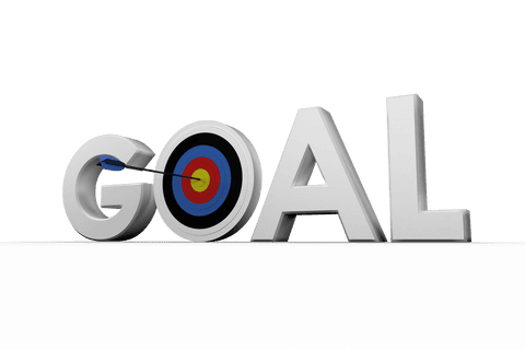 goal text with bullseye on transparent background for business success - Download Free Stock Videos Pikwizard.com