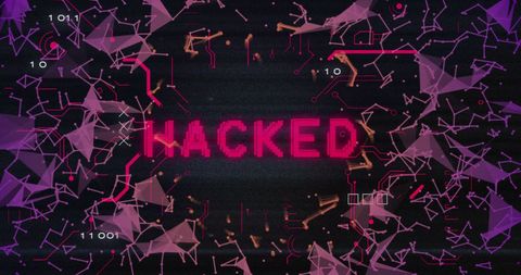 Cybersecurity Breach Warning with Digital Glitch Effects - Download Free Stock Images Pikwizard.com