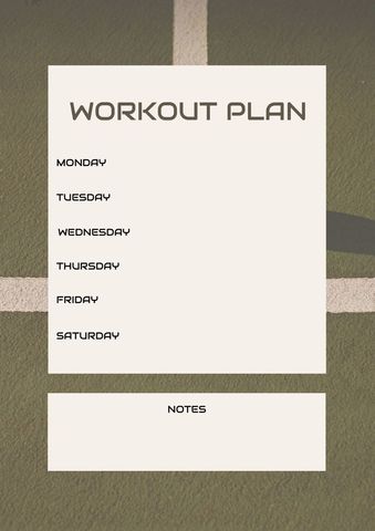 digital workout plan template on neutral background - Download Free Stock Templates Pikwizard.com