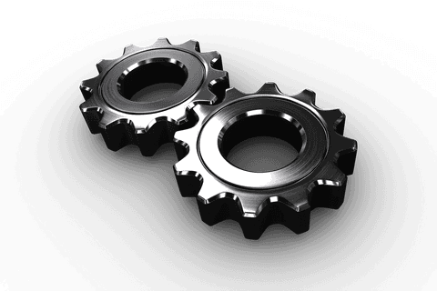 transparent metal gears interlocking: precision mechanics symbol - Download Free Stock Videos Pikwizard.com