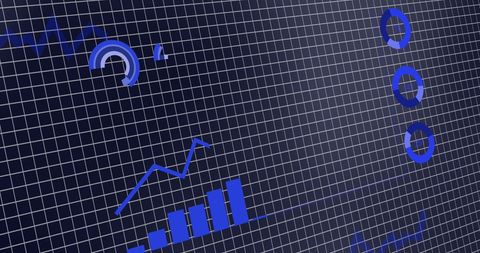 Futuristic Financial Data Processing Digital Display - Download Free Stock Images Pikwizard.com