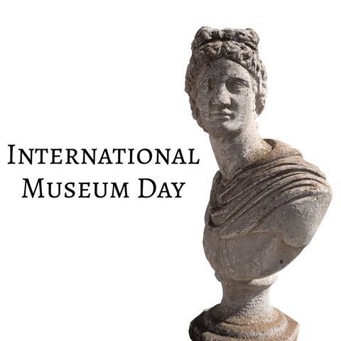 classic bust statue celebrating international museum day - Download Free Stock Templates Pikwizard.com