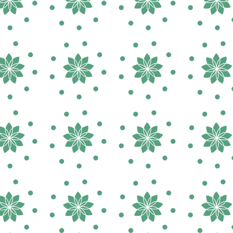 Green Flower and Dots Pattern on Transparent Background - Download Free Stock Videos Pikwizard.com