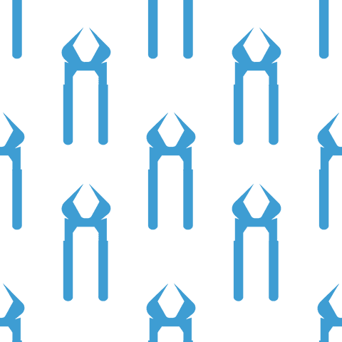 seamless pattern of blue pliers on transparent background - Download Free Stock Videos Pikwizard.com