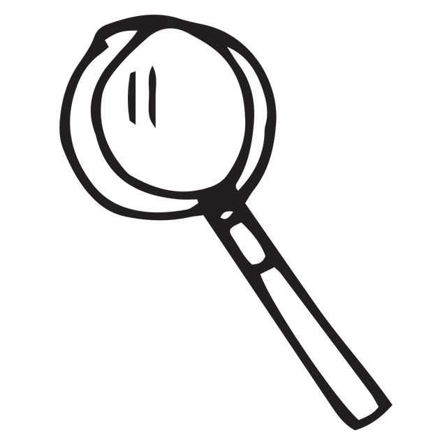 Doodle Style Transparent Black Magnifying Glass Vector - Download Free Stock Videos Pikwizard.com