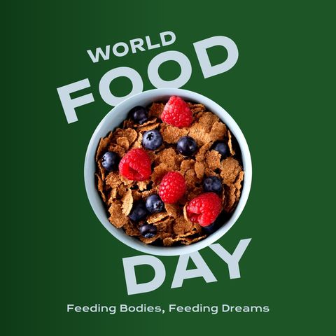 world food day celebration concept with healthy breakfast - Download Free Stock Templates Pikwizard.com