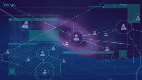 Digital Data Processing with holographic Elements & global Connections