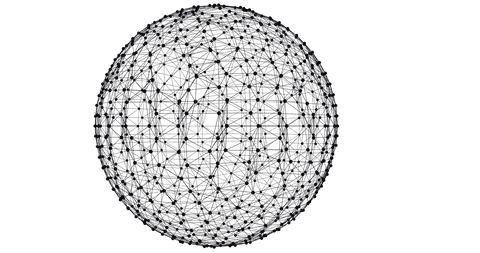 black spots globe on transparent background isolated vector - Download Free Stock Videos Pikwizard.com