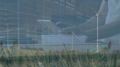 Blending Renewable Energy Trends with Financial Data Visualization