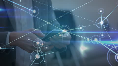 Digital Networking and Mobile Technology Conceptual Art