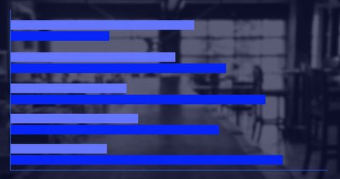 Financial Data Overlaid on Modern Office Background - Download Free Stock Images Pikwizard.com