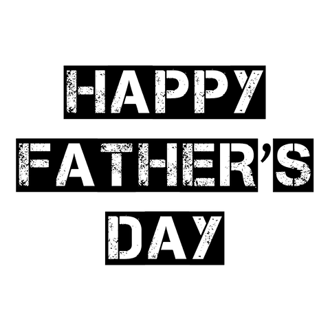 Happy father's day message on transparent background celebrating family bond