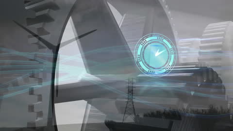 Abstract Visualization of Time and Technology in Global Business