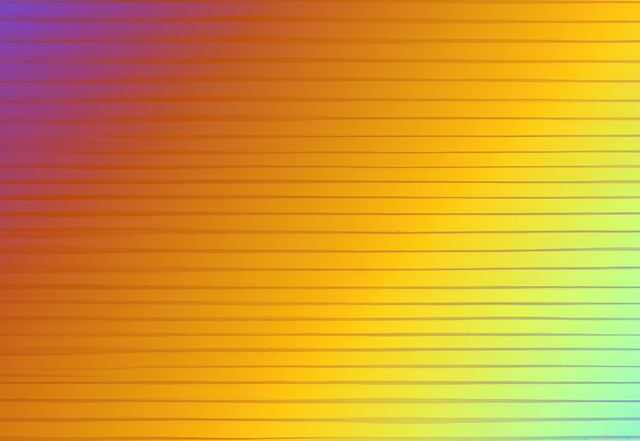 Bright gradient abstract background featuring horizontal lines spanning a range of colors from purple to yellow. Ideal for use in digital design projects, website backgrounds, posters, social media graphics, and various creative endeavors. The vibrant hues create an eye-catching and dynamic effect, adding a lively and modern touch to any visual content.