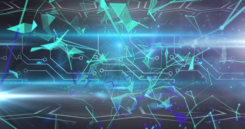 Futuristic Digital Data Network Connections - Download Free Stock Images Pikwizard.com